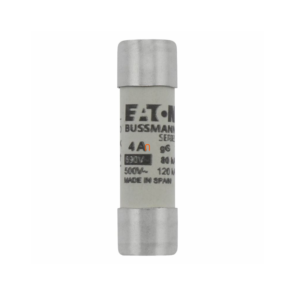 Eaton C14G4 CYLINDRICAL FUSE 14 x 51 4A GG 690V AC Hengeres betét 14x51mm, 690V AC, gG