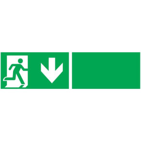 EATON Velos piktogram ISO - lefelé/üres (O-ESP-ID) ESP-ID