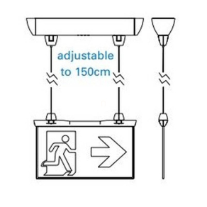   EATON Velos állítható kábel függesztő (150 cm) (O-ESA-RSA) ESA-RSA