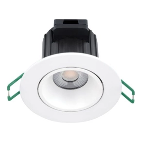   Szabályozható süllyesztett LED spot fix 8,7W 870lm 2700-3000-4000K dimmelhető IP44 fehér Sylvania Start Spot 0005184