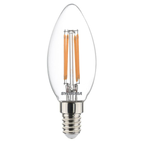   Sylvania ToLEDo Candle 0029373 LED gyertya COG átlátszó fényforrás E14 4,5W 2700K Ra80 470Lm 230V 360 fok