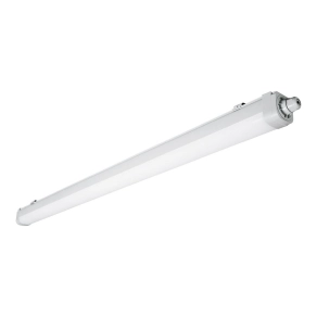   LED Por- és páramentes lámpatest 2x58W méret, 26W és 53W 3800-7300lm 4000K PC búra, IP66 - Sylvania Start Slim 0046427