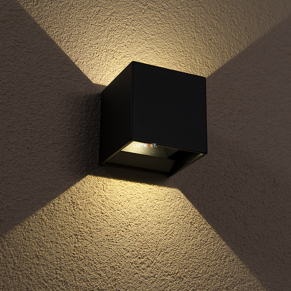Kültéri fali LED lámpa, melegfehér, 5 W (Velite)