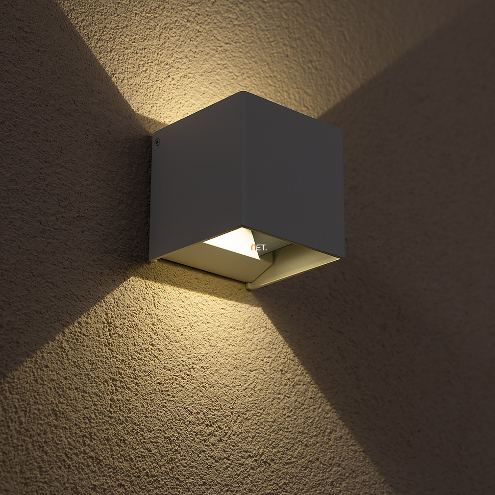 Fali LED lámpa kültérre, melegfehér, 5 W (Start Surface Wall)