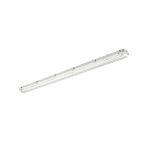   LED Por- és páramentes üres lámpatest 2x58W méret, LED csőhöz szerelve PC búra IP65 47925 Sylvania