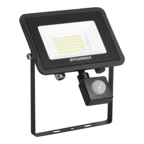   LED reflektor 43W 4000K mozgásérzékelős 5000lm IP65 fekete SylvaniaStart Flood 0050170
