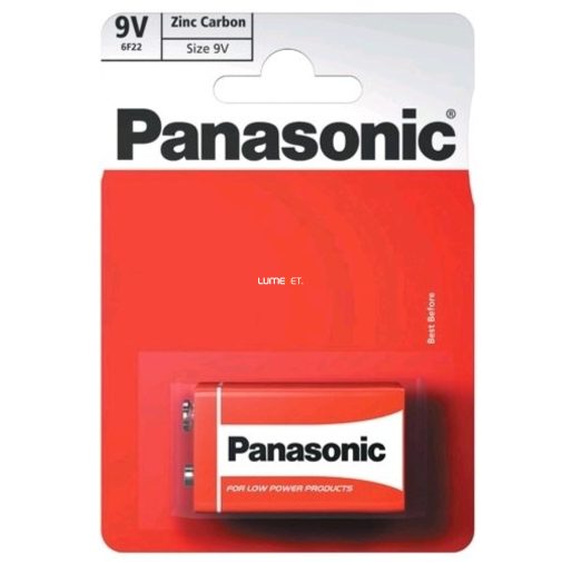 Panasonic special zinc 9V féltartós elem 1db/bliszter