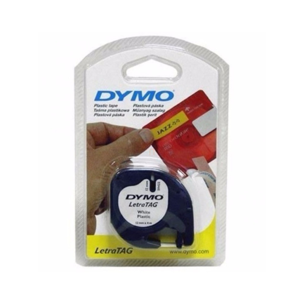 Dymo szalag Letratag  papír fehér   59421 12mm x4m