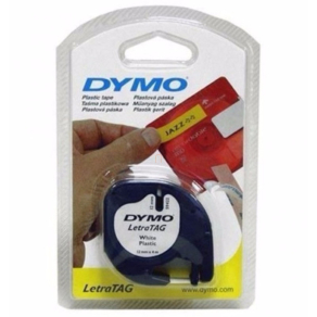 Dymo szalag Letratag  papír fehér   59421 12mm x4m