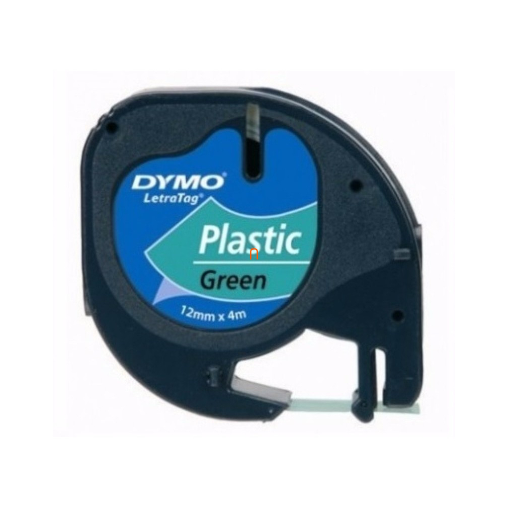 Dymo szalag Letratag, műanyag fehér 59422 12mmx4m