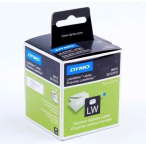   Dymo szalag LW etikett, fehér, 89x28mm, 130 etikett/tekercs 99010