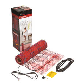   QuickNet-90, 1.0m2,  90W  Öntapadó kéteres árnyékolt fűtőháló,3,5mm vastag, méret 0,5m x 2,0m, teljesítmény 90W/m2  230V   (R-QN-N-1,0M2/T0)