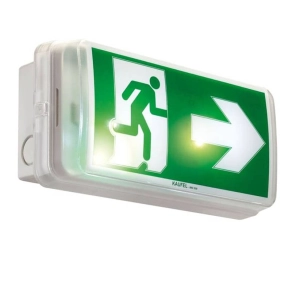   ABB 7TCA091160R0499 XT100E PRIMEVO EXIT & ESCAPE SIGN 100, menekülési útvonaljelző