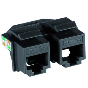 Efapel 21980 RJ45 Cat5e UTP dupla csatlakozó 