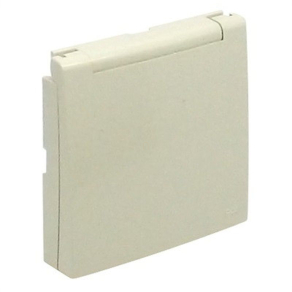   Efapel Logus90 IP44 fedlap dugaljhoz, elefántcsont szín 90634 TMF