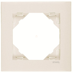 Efapel Logus90 Aquarella egyes keret, jégfehér 90910 TGE