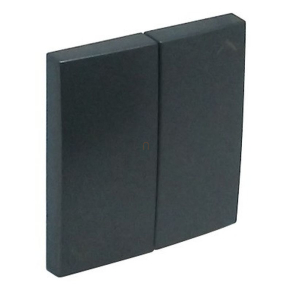   Efapel 90612 TIS Kettes billentyű redőnynyomógombhoz szürke