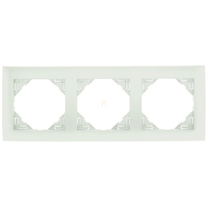 Efapel Logus90 Aquarella hármas keret, jégfehér 90930 TGE