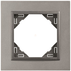   Efapel Logus90 Animato egyes keret alumínium/grafit 90910 TAS