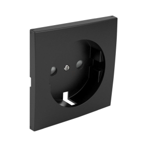 Efapel 90632 TPM Gyerekzáras Fedlap SCHUKO aljhoz, fekete