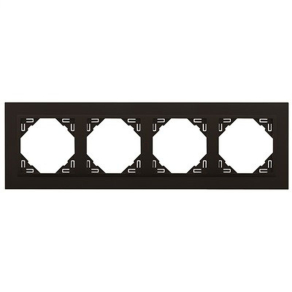 Efapel 90940 TRR ANIMATO 4-es keret. fekete