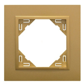 Efapel 90910 TUU ANIMATO 1-es keret, arany/arany