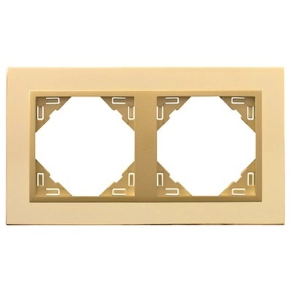 90920_TOU METALLO Kettes keret, arany/arany, Elko Ep