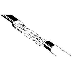   DEVI csatlakozó+végelzáró készlet önszabályzó fűtőkábelhez