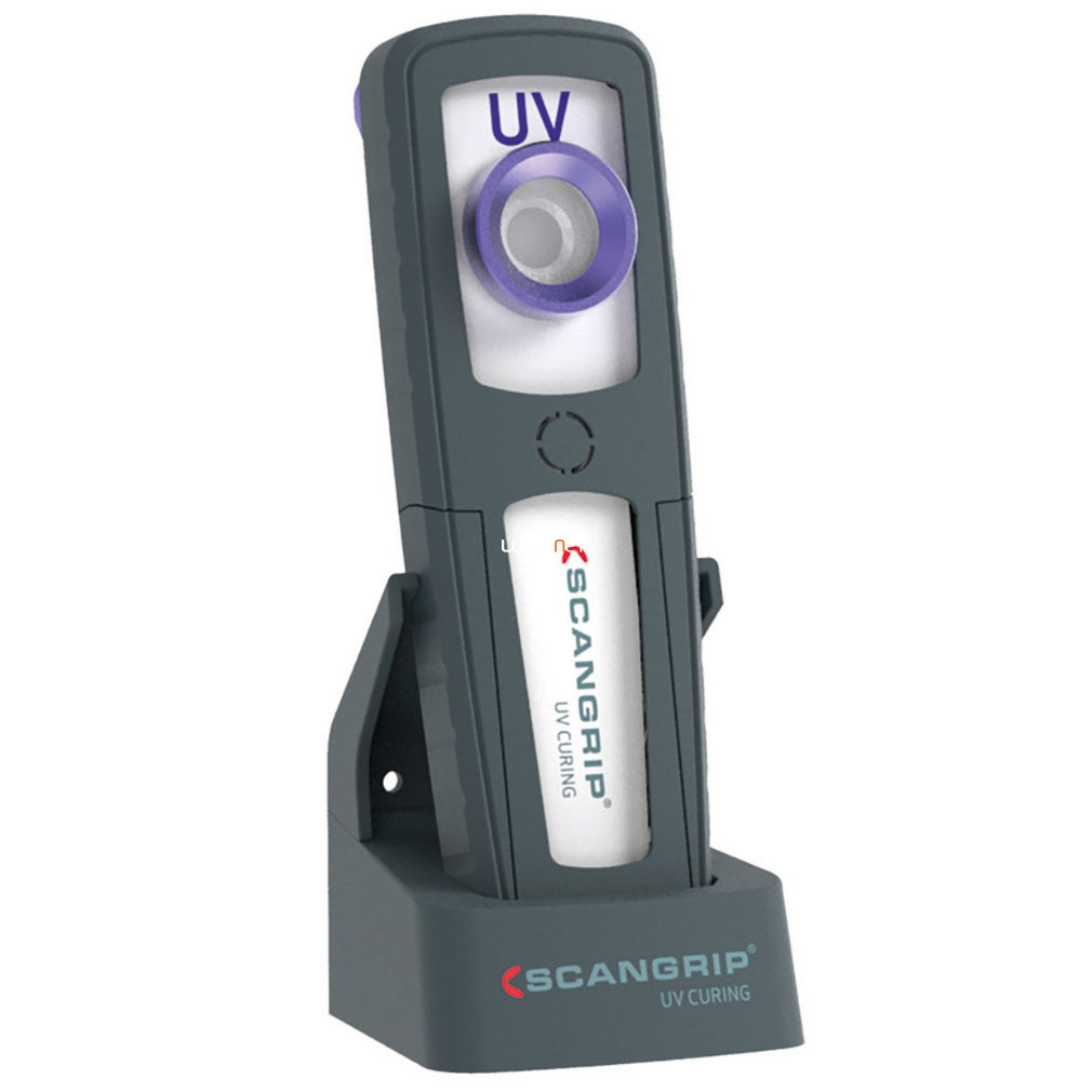 Scangrip UV-Light újratölthető LED kézilámpa kis/közepes területek UV-kezeléséhez, szárításához