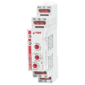   Relpol RPC-3MD-UNI Időrelé multifunkciós 3C/O 10 funkció 12-240VAC/DC