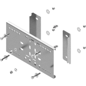   Baks 752800 BDH160×320 Szerelőlemez készlet 160–320 mm I-gerendához, szalaghorganyzott, anyagvastagság 3,0 mm, villamos szerelési feladatokhoz