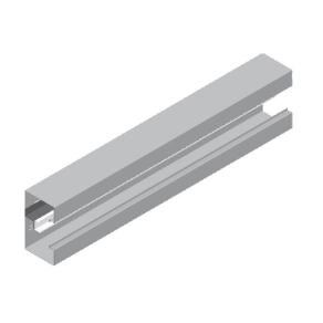   Baks 910111 KS115H100/2 Mellvédcsatorna 100×115×2000 mm elektrogalvanikusan horganyzott, anyagvastagság 1,0 mm, villamos szerelési feladatokhoz
