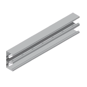   Baks 910121 KSd215H100/2 Mellvédcsatorna 2 kamrás 100×215×2000 mm elektrogalvanikusan horganyzott, anyagvastagság 1,0 mm