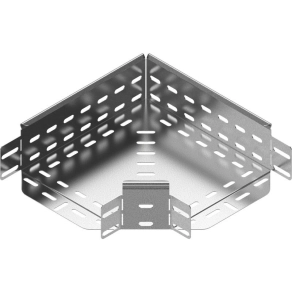   Baks 182120 KKJ200H80 vízszintes sarokidom sarokösszekötővel 80x 200 mm 90 fokos összekötőelem, kábelvezetési elemek csatlakoztatásához