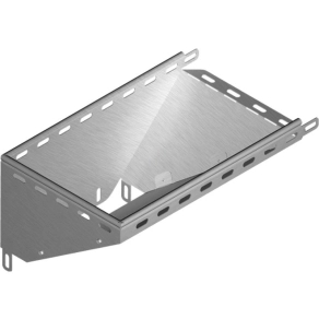   Baks 133030 KRLJ300H30 Leszálló könyökidom 30x 300 mm balos, kábelvezetési elemek csatlakoztatásához