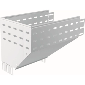   Baks 114120 KRLJ200H100 leszálló könyökidom 100x200 balos, kábelvezetési elemek csatlakoztatásához