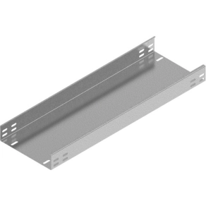   Baks 152620 KBP200H50/3 kábeltálca 50×200×3000 mm szalaghorganyzott 1,5 mm anyagvastagság perforáció nélkül, villamos kábelek nyomvonalvezetéséhez