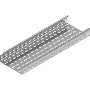   Baks 161010 KCJ/KCOJ100H60/3 kábeltálca 60×100×3000 mm szalaghorganyzott 1,0 mm anyagvastagság, villamos kábelek nyomvonalvezetéséhez