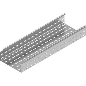   Baks 180450 KCJ500H80/3 kábeltálca 80×500×3000 mm szalaghorganyzott 1,0 mm anyagvastagság, villamos kábelek nyomvonalvezetéséhez