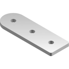   Baks 662500 LCP5 Sínösszekötő elem 120x 40 mm 40/ 41 mm sínhez, cinkpelyhes horganyzás, anyagvastagság 6,0 mm összekötőelem