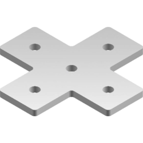   Baks 662700 LCP7 Sínösszekötő keresztelem 120x 40 mm 40/ 41 mm sínhez, cinkpelyhes horganyzás, anyagvastagság 6,0 mm összekötőelem