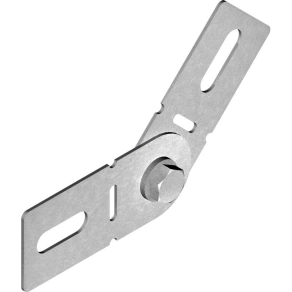   Baks 132100 LGJH30 Kábeltálca csuklós összekötő 27x 105 mm, villamos kábelek nyomvonalvezetéséhez