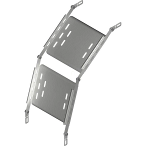   Baks 132315 LLL150H30 Csuklós sarokidom 90 fokos 30x 150 mm függőleges, kábelvezetési elemek csatlakoztatásához
