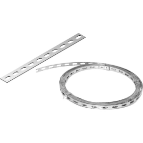   Baks 640825 PTJ20/25 Perforált szerelőszalag 20x 1,0 mm szalaghorganyzott 25 m/tekercs