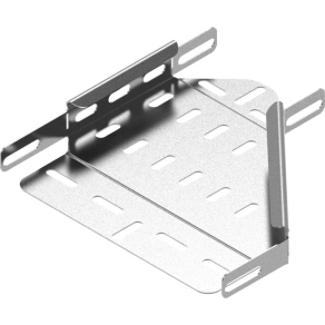   Baks 133720 RKLL200/100H30 Kábeltálca szűkítőidom 30x200/ 100 mm balos, villamos kábelek nyomvonalvezetéséhez