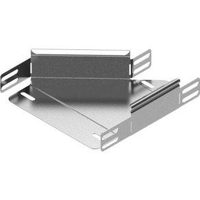   Baks 156603 RKPBJ200/100H50 Kábeltálca szűkítőidom 200/ 100 mm jobbos, anyagvastagság 1,0 mm perforáció nélkül, villamos kábelek nyomvonalvezetéséhez