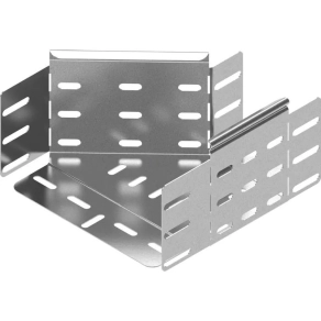   Baks 167902 RKPP300/200H60 Kábeltálca szűkítőidom 300/ 200 mm jobbos, anyagvastagság 1,5 mm, villamos kábelek nyomvonalvezetéséhez