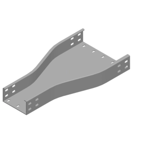   Baks 352430 RKZP300/200H50 Kábeltálca szűkítőidom 300/ 200 mm szimmetrikus, tűzihorganyzott, anyagvastagság 1,5 mm, villamos kábelek nyomvonalvezetéséhez
