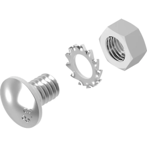   BAKS SGM10×30 Csavargarnitúra (lencsefejű csavar M10x30+fogazott alátét+anya) 650741