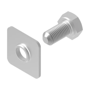   BAKS SNKM8×12 Csavargarnitúra (hatlapfejű csavar M8x12mm + négyszög alátét 24x24mm) horganyzott 650145